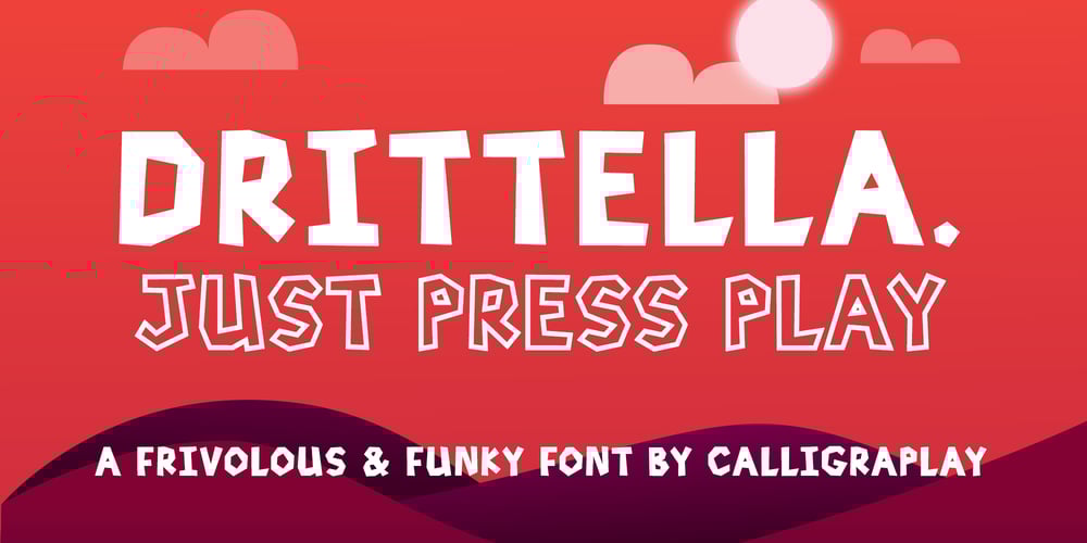 Drittella font
