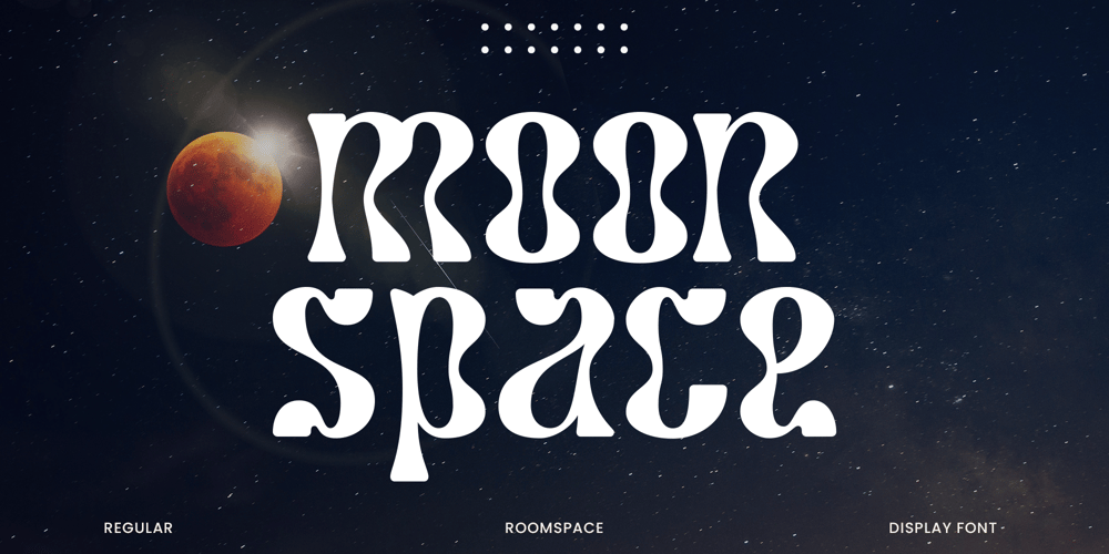 Moonspace font