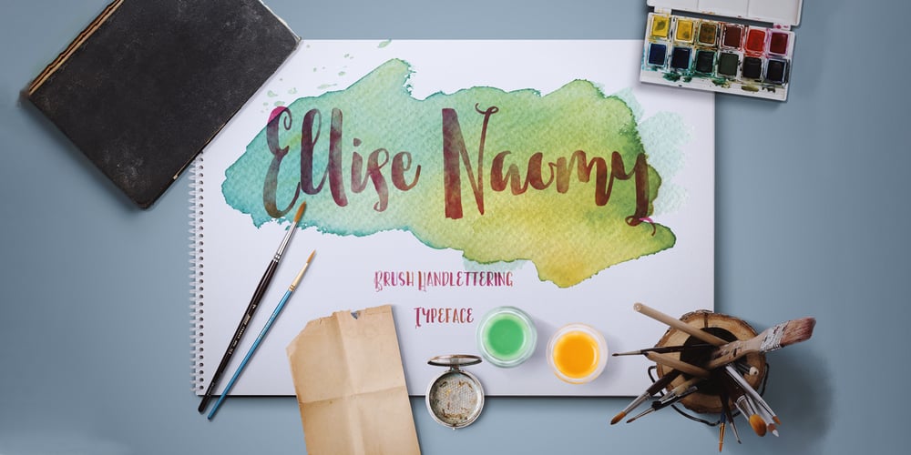 Ellise Naomy font