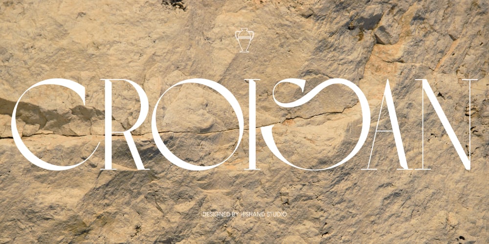 Croisan font