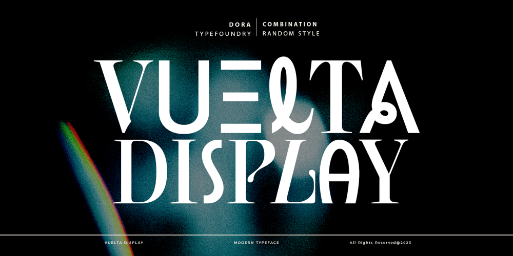 Vuelta font