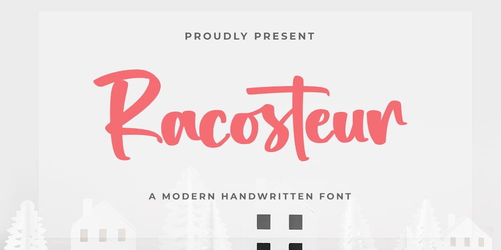 Racosteur font