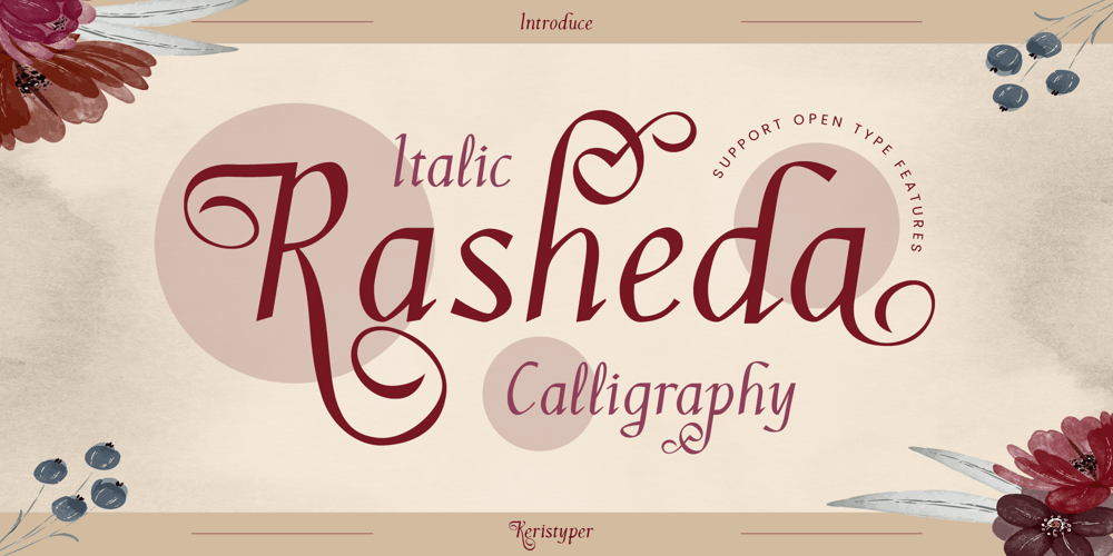 Rasheda font