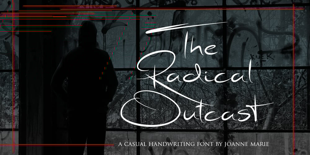 Radical Outcast font