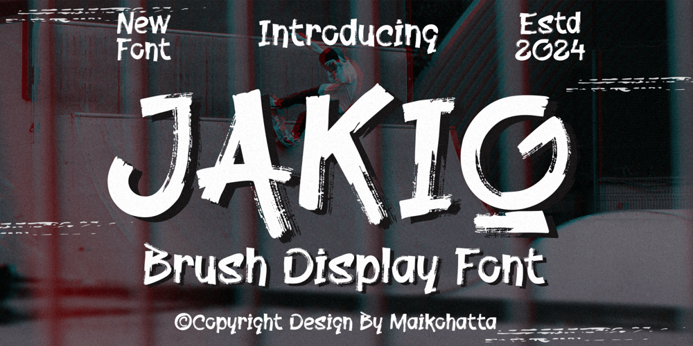 Jakio font