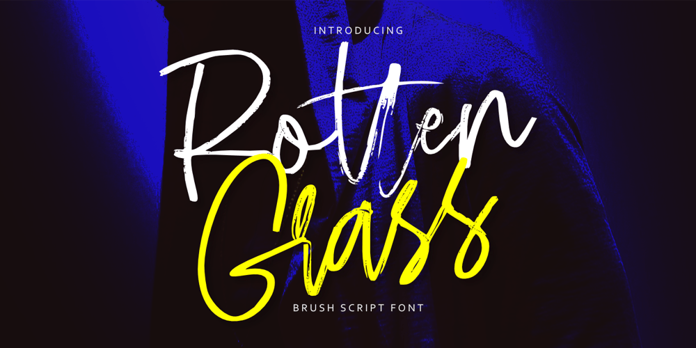 Rotten Grass font