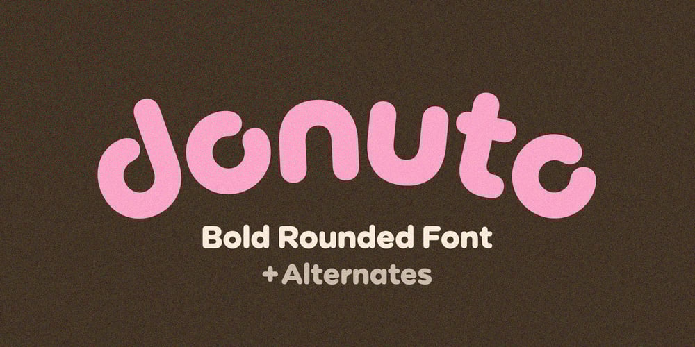 Donuto font