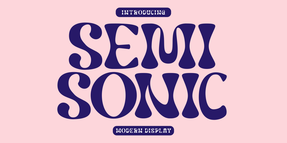 Semisonic font