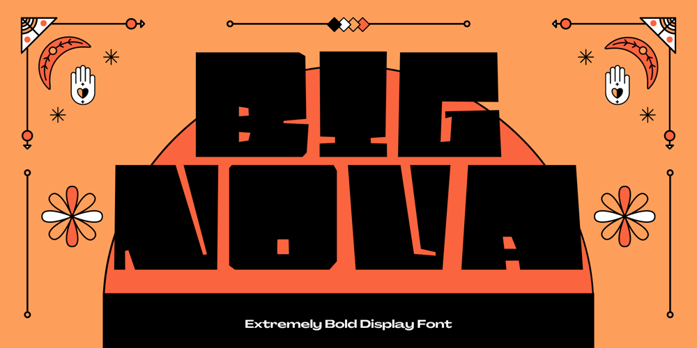 Big Nova font