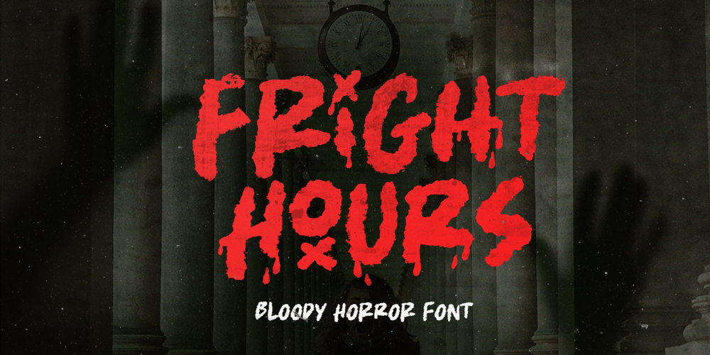 Fright Hours font