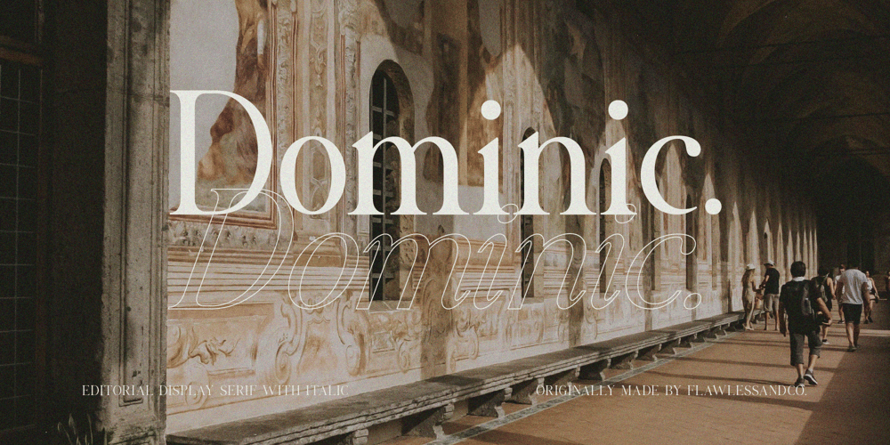 Dominic font