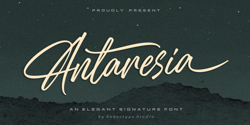 Antaresia font