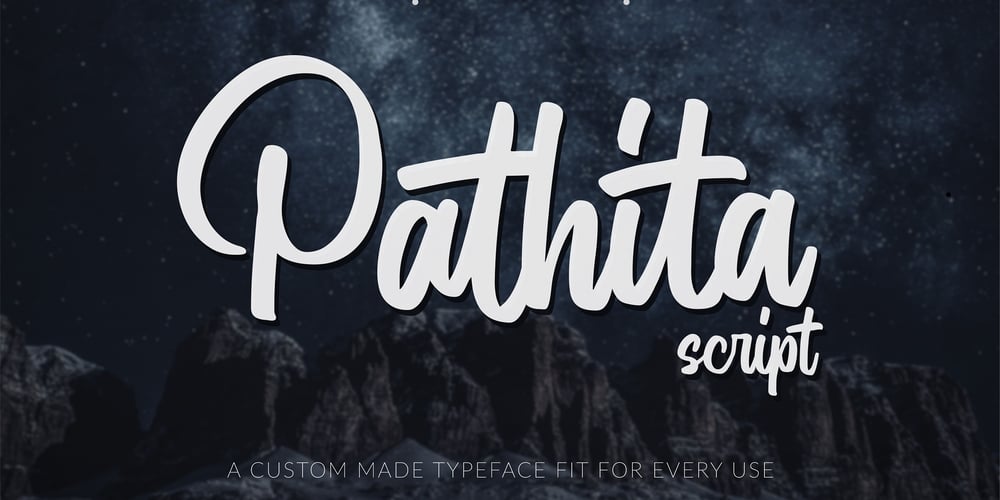 Pathita Script font