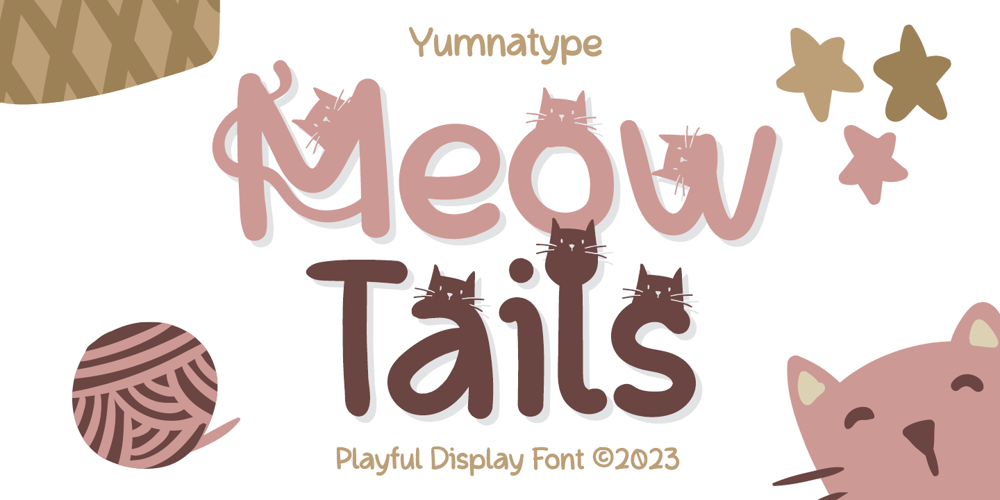 Meow Tails font