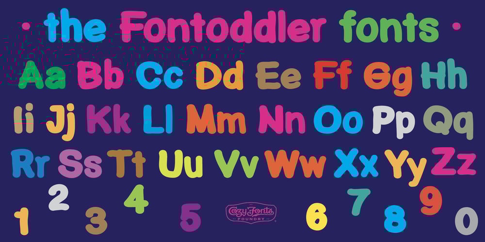 Fontoddler font