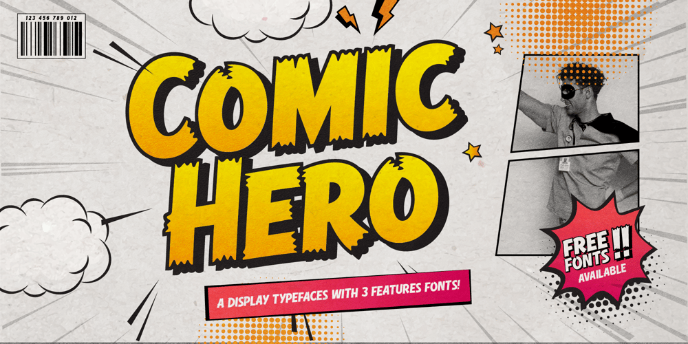 Comic Hero font