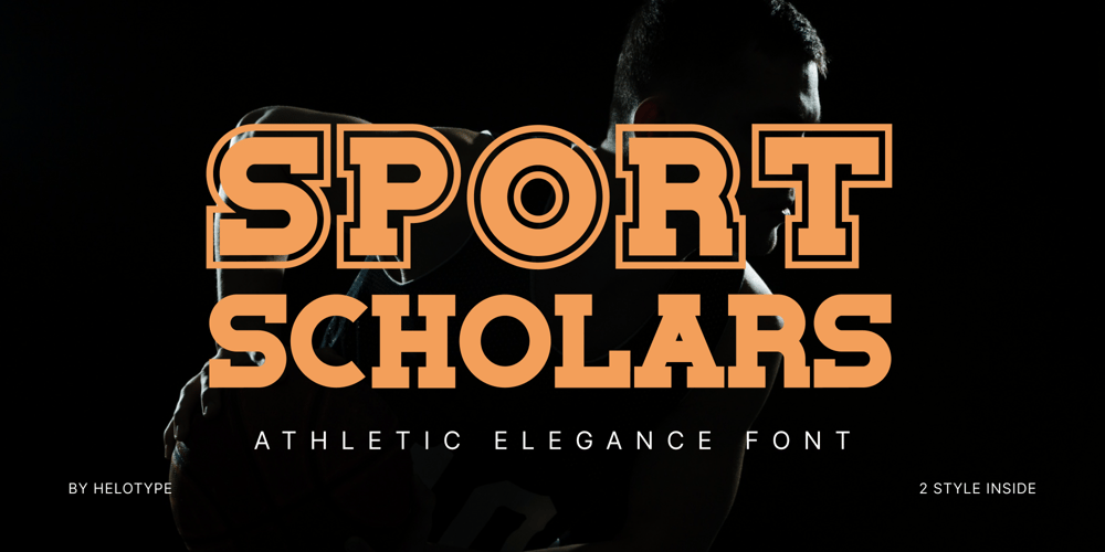 HT Sport Scholars font