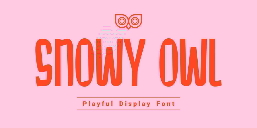 Snowy Owl font