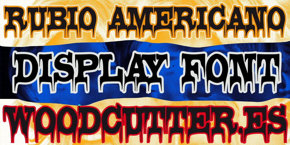 Rubio Americano font