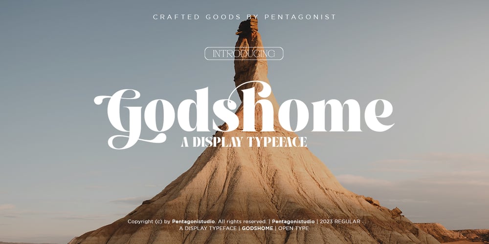 Godshome font