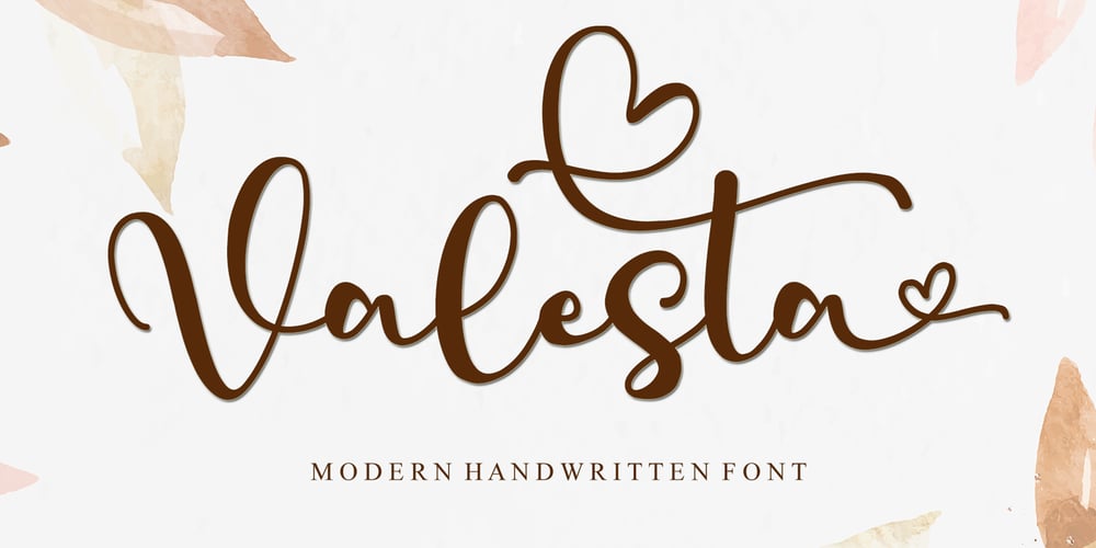 Valesta font