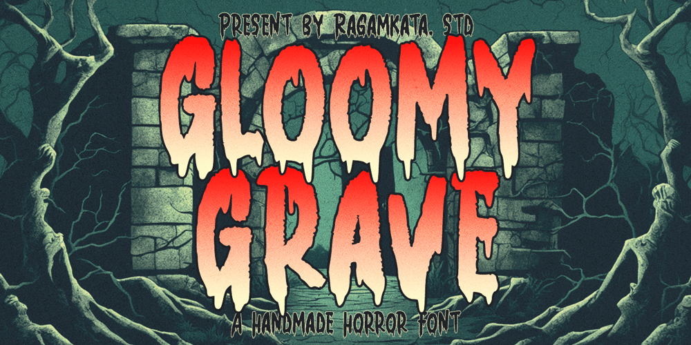 Gloomy Grave font