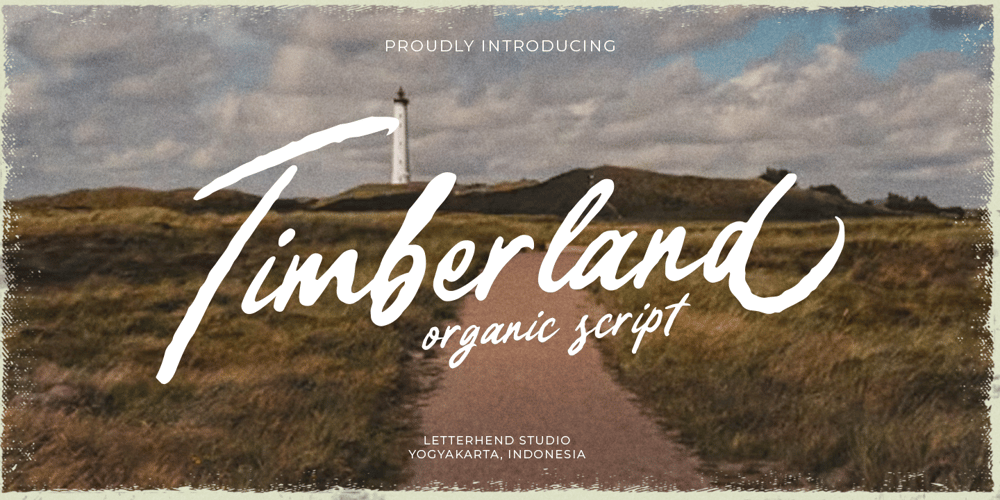 Timberland font
