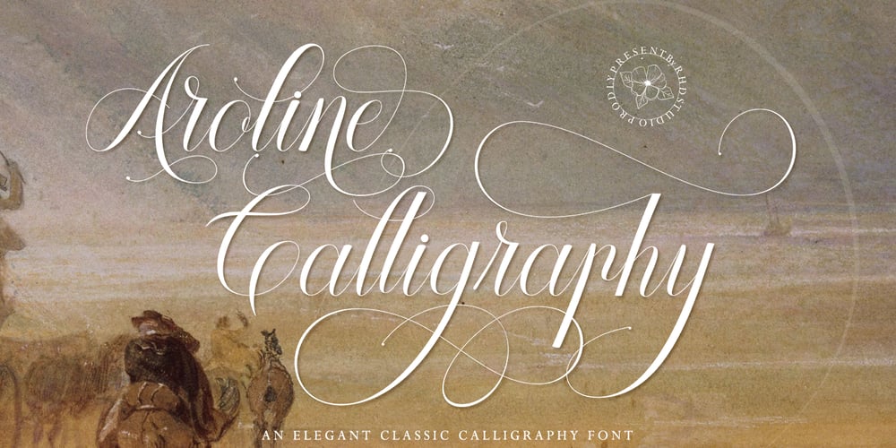 Aroline Calligraphy font