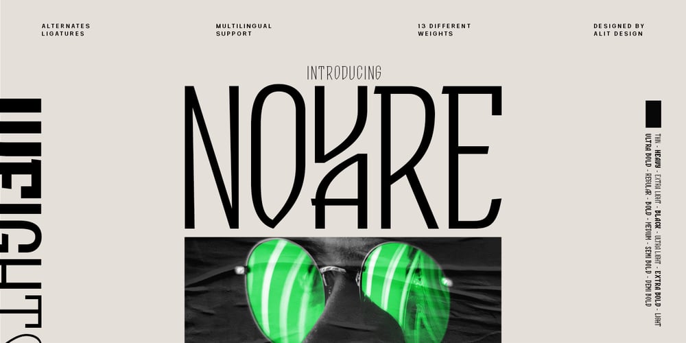 Novare font