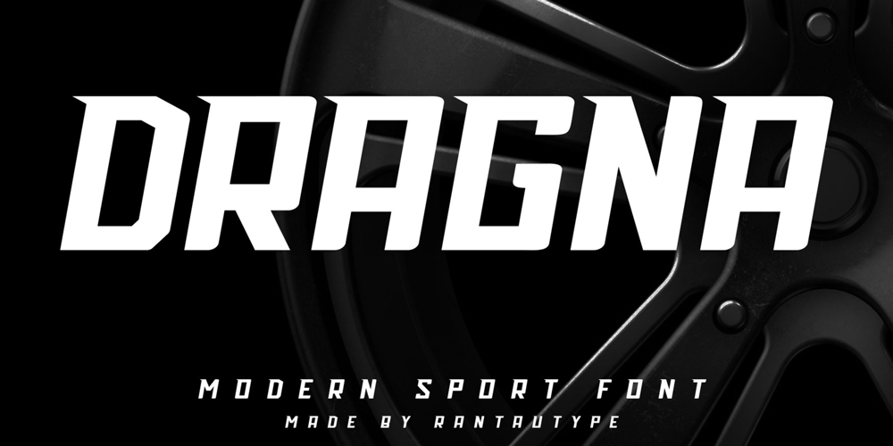 Dragna font