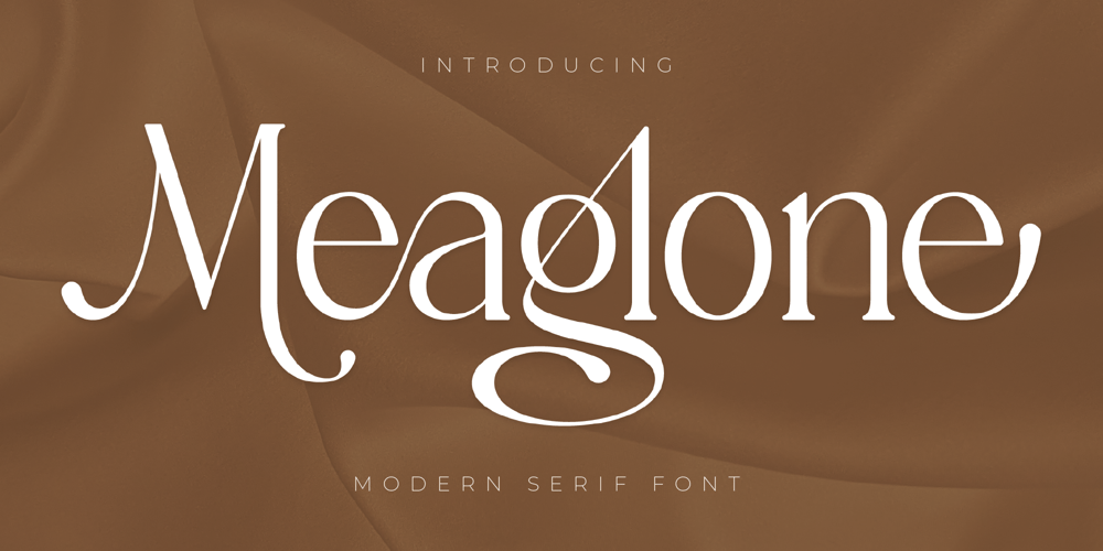 Meaglone font