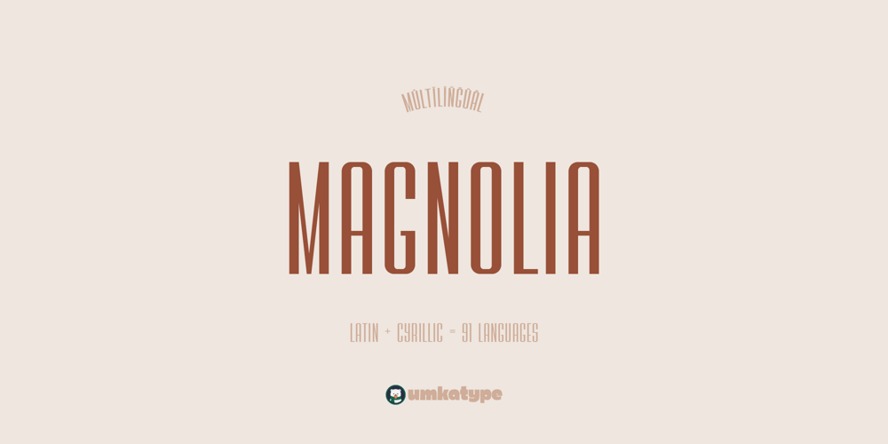 Magnolia font