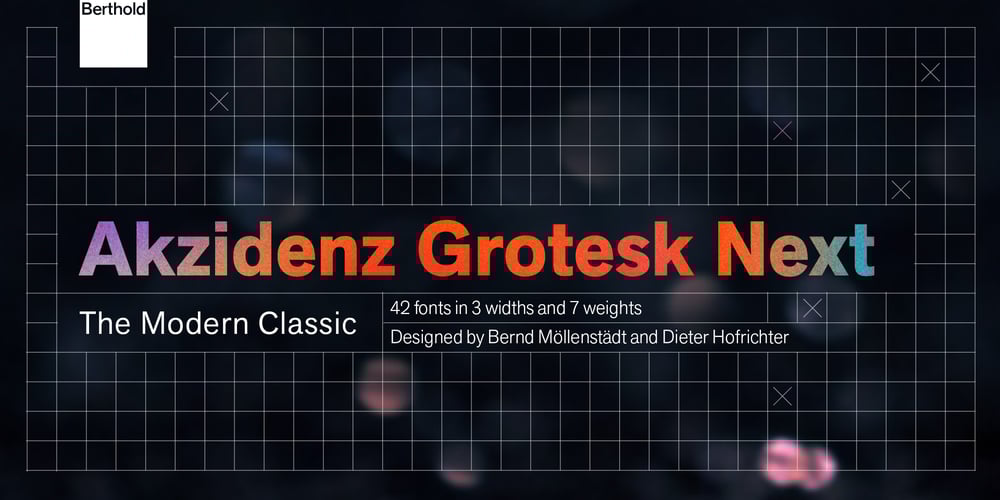 Akzidenz-Grotesk Next font