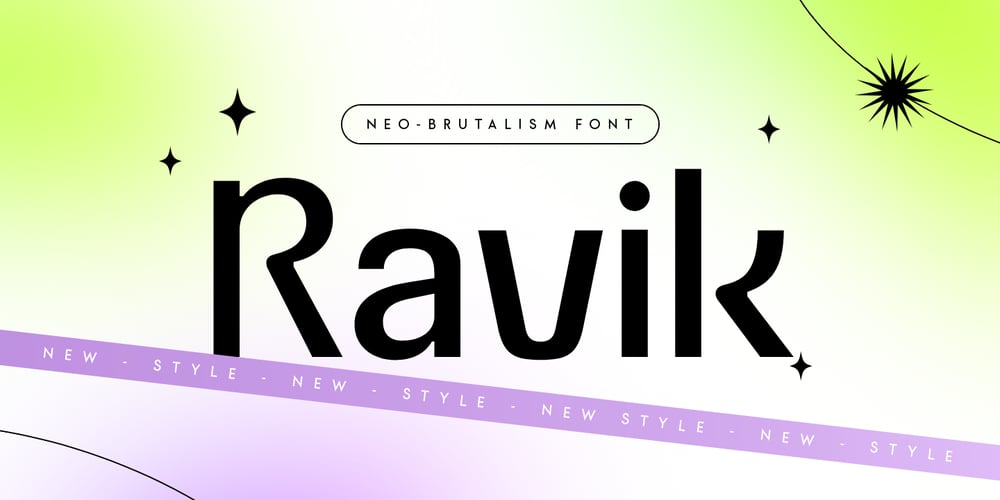 Ravik font