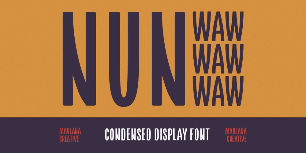 MC Nun Waw font