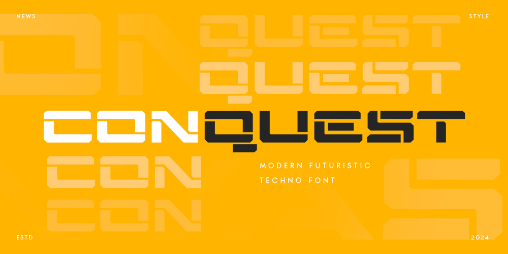 Conquest font