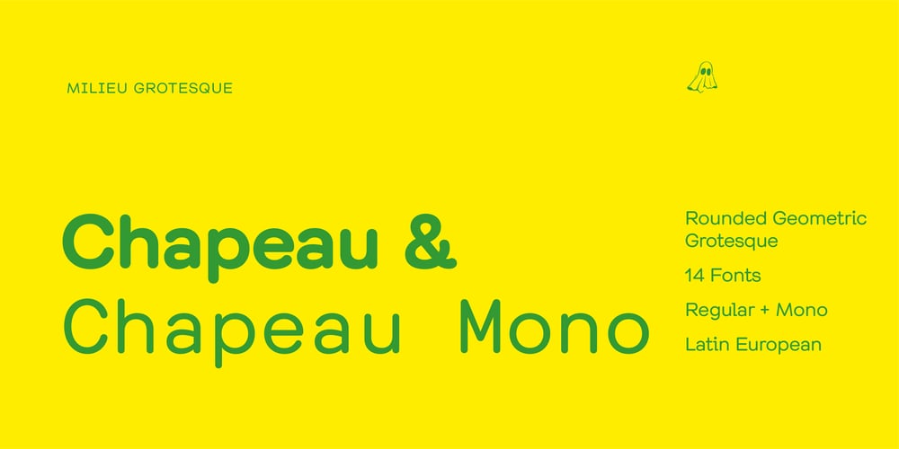 Chapeau font