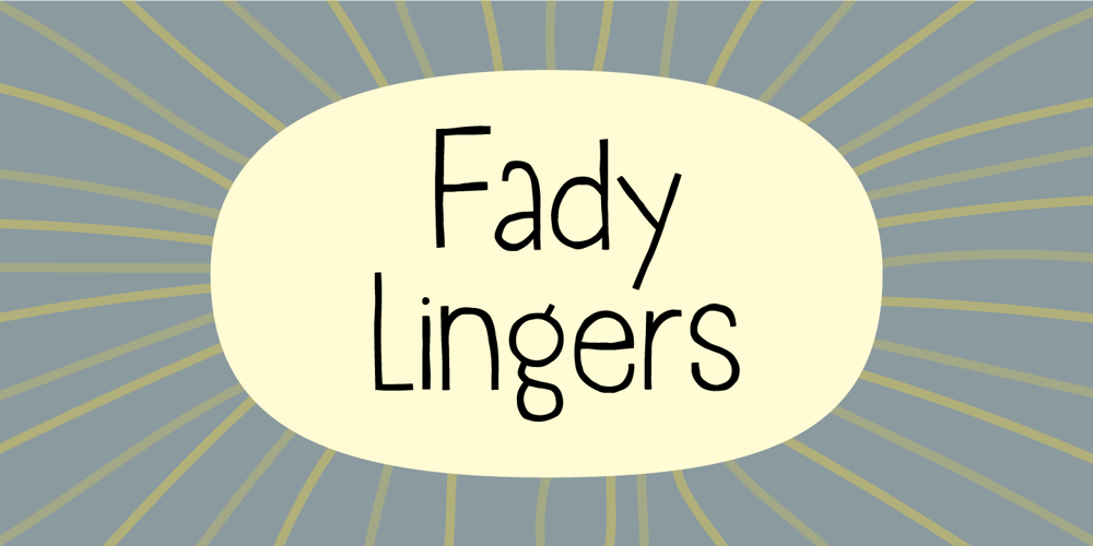 Fady Lingers font