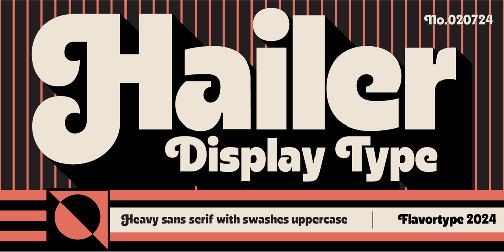 Hailer font
