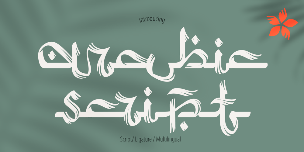 Arabic Script font