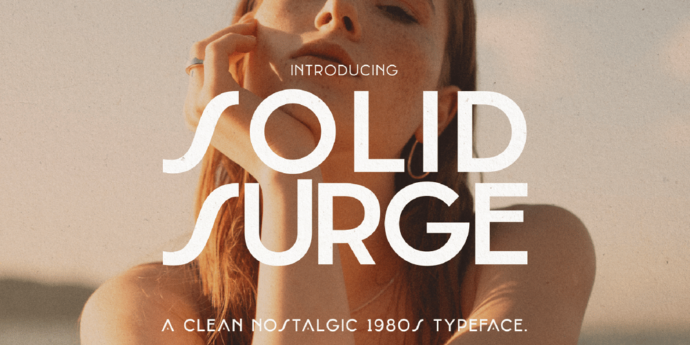 Solid Surge font