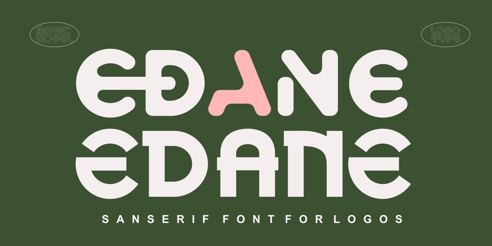 Edane font