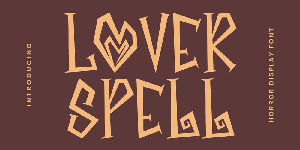 Lover Spell font