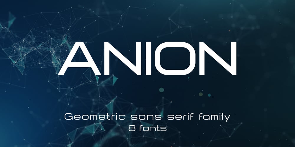 Anion font