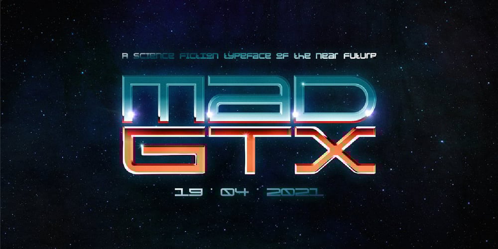 Mad.gtx font