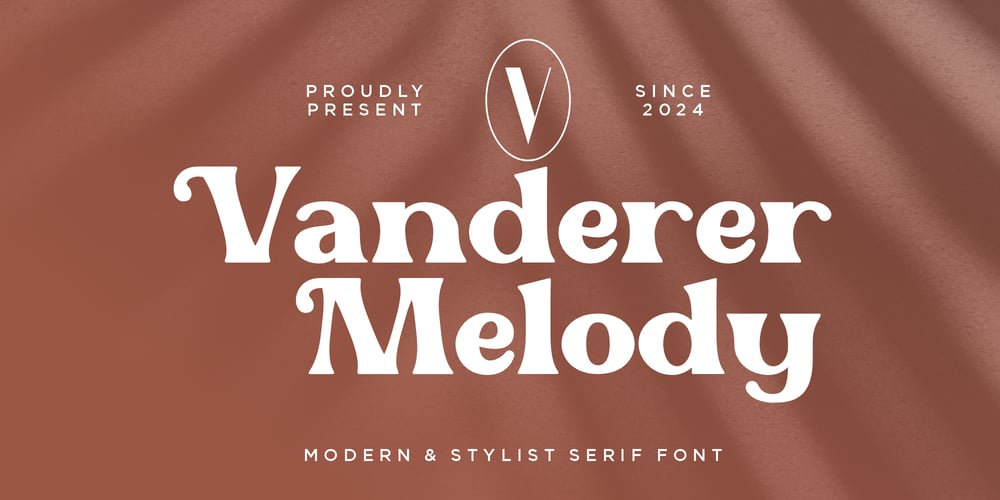 Vanderer Melody font