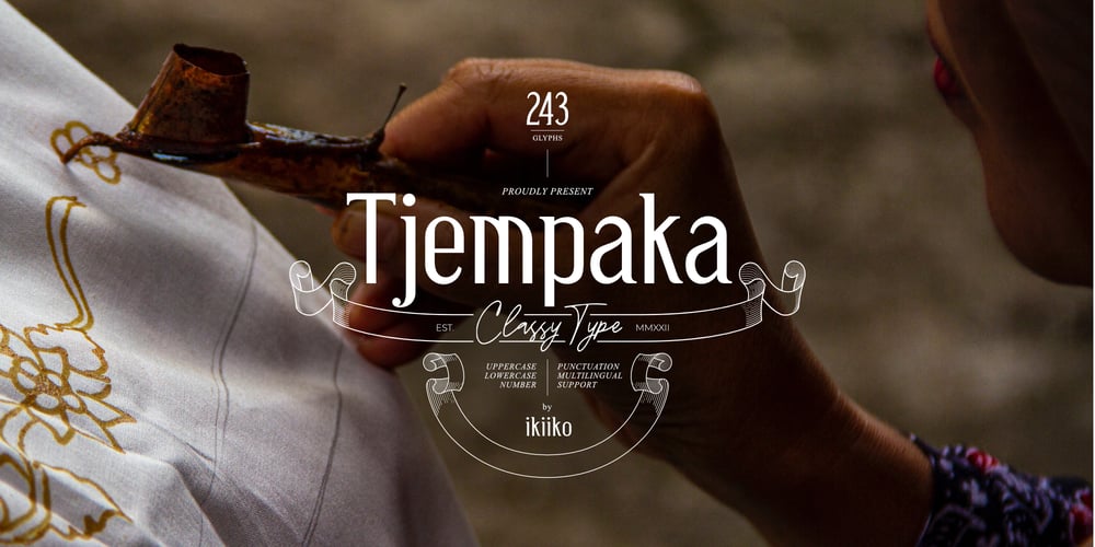 Tjempaka font
