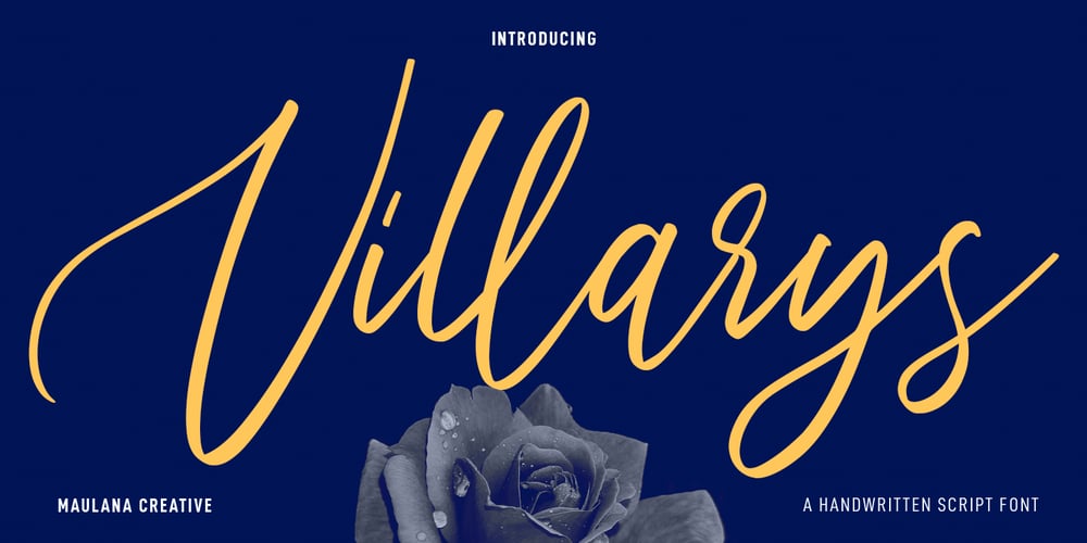 Villarys font