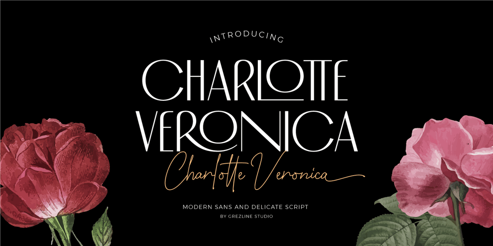 Charlotte Veronica font