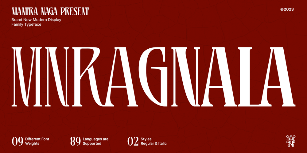 MNRagnala font